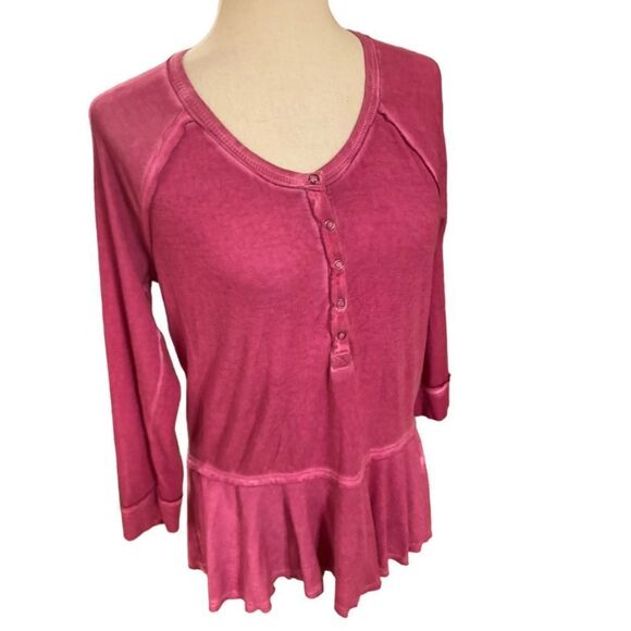 New Directions Dark Pink Top - Picture 1 of 8